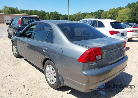 2005 Honda Civic Lx z USA, uszkodzony, nr VIN 2HGES15565H593507